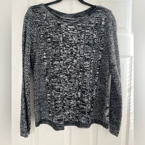 Croft & Barrow Monochrome Knit Sweater
